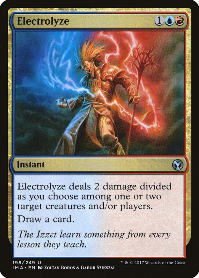 Electrolyze 198/249 (Iconic Masters)  - Foil | Good Games Morley