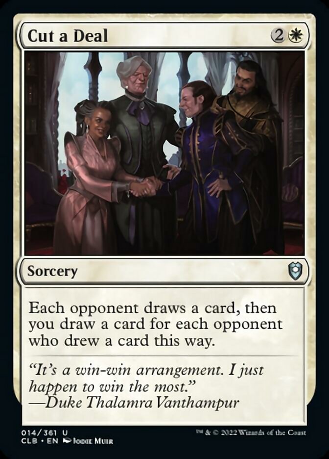 Cut a Deal [Commander Legends: Battle for Baldur's Gate] | Good Games Morley