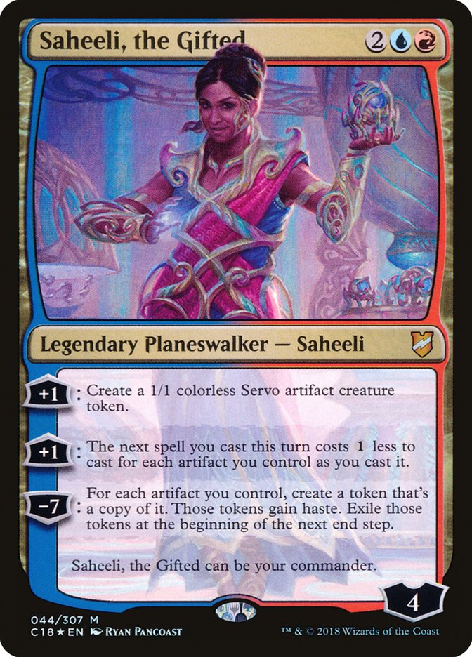 Saheeli, the Gifted 44/307 (Commander 2018)  - Foil | Good Games Morley