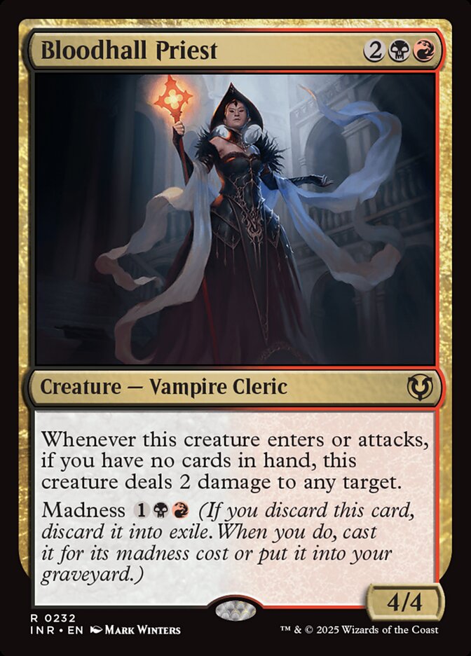 Bloodhall Priest 232/287 (Innistrad Remastered)  - Foil | Good Games Morley