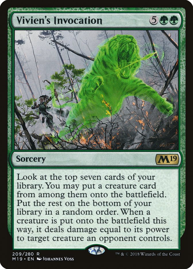 Vivien's Invocation 209/280 (Core Set 2019)  | Good Games Morley