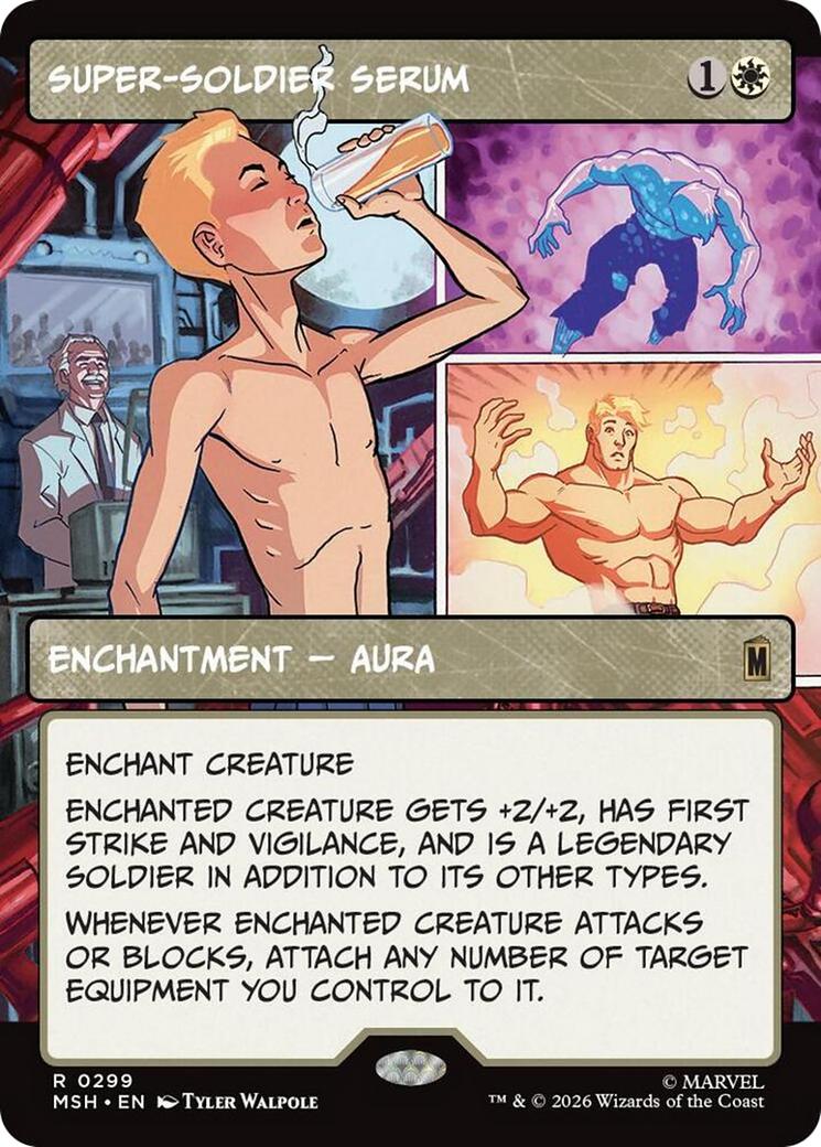 Super-Soldier Serum (Borderless) [Marvel Super Heroes] | Good Games Morley