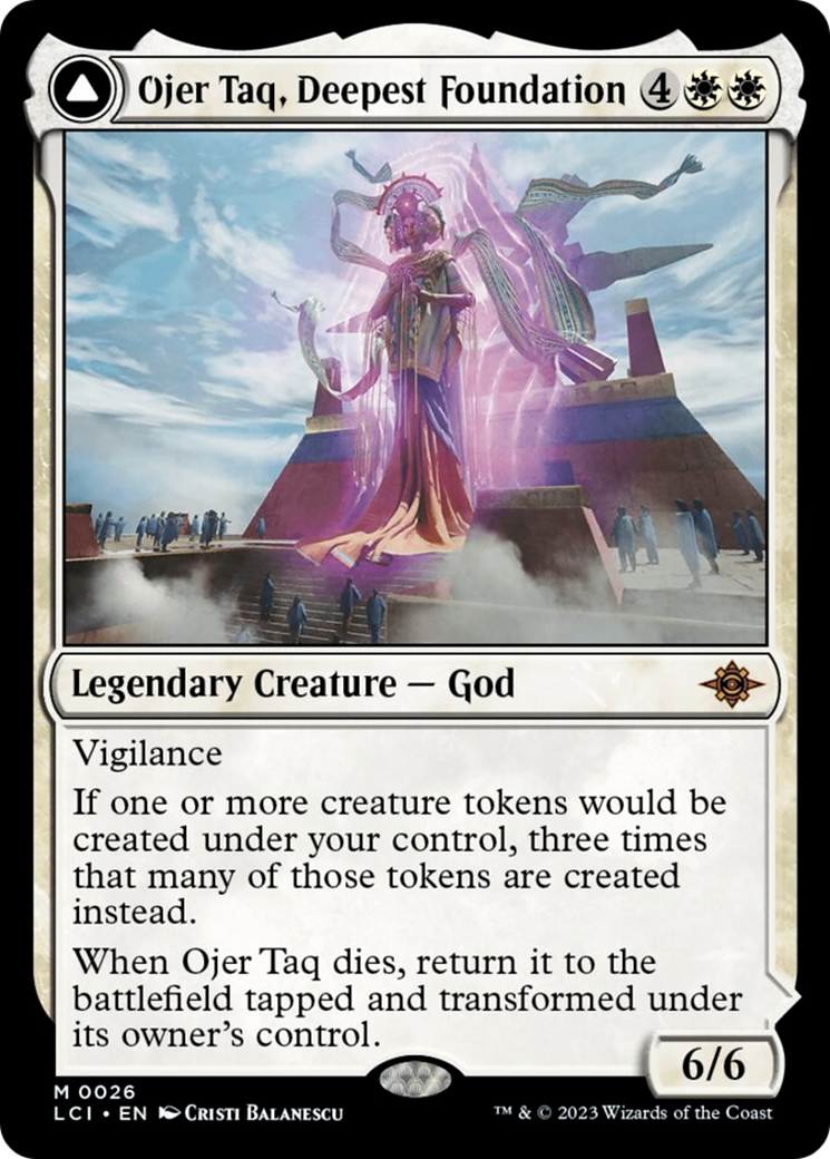 Ojer Taq, Deepest Foundation // Temple of Civilization [The Lost Caverns of Ixalan] | Good Games Morley