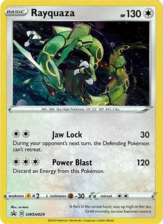 Rayquaza (SWSH029) [Sword & Shield: Black Star Promos] | Good Games Morley