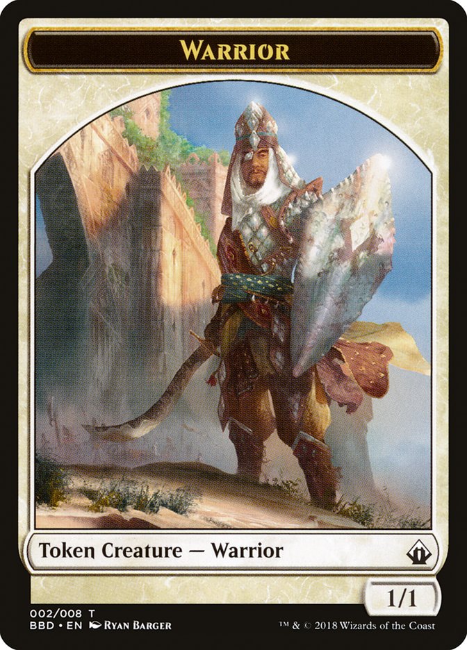 Warrior Token [Battlebond Tokens] | Good Games Morley