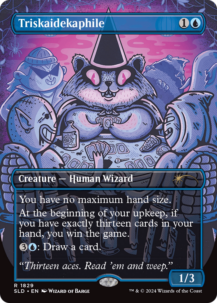 Triskaidekaphile (Rainbow Foil) [Secret Lair Drop Series] | Good Games Morley