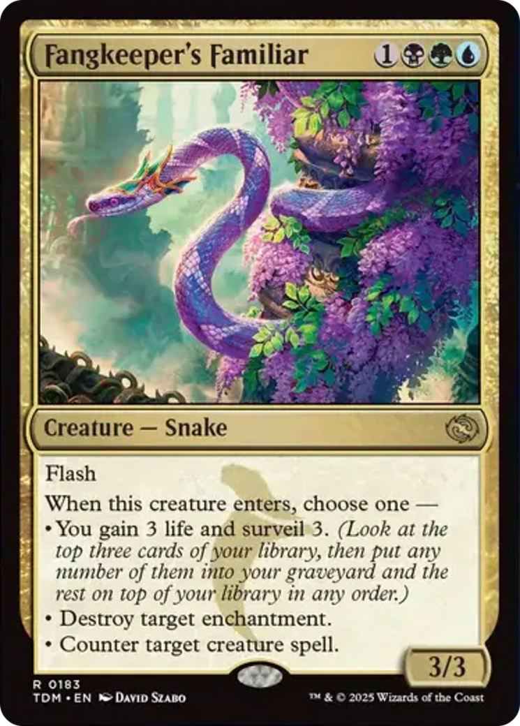 Fangkeeper's Familiar [Tarkir: Dragonstorm] | Good Games Morley