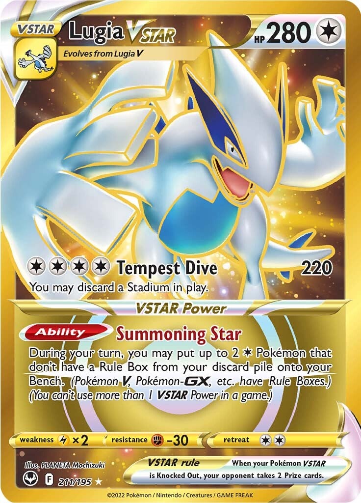 Lugia VSTAR (211/195) [Sword & Shield: Silver Tempest] | Good Games Morley