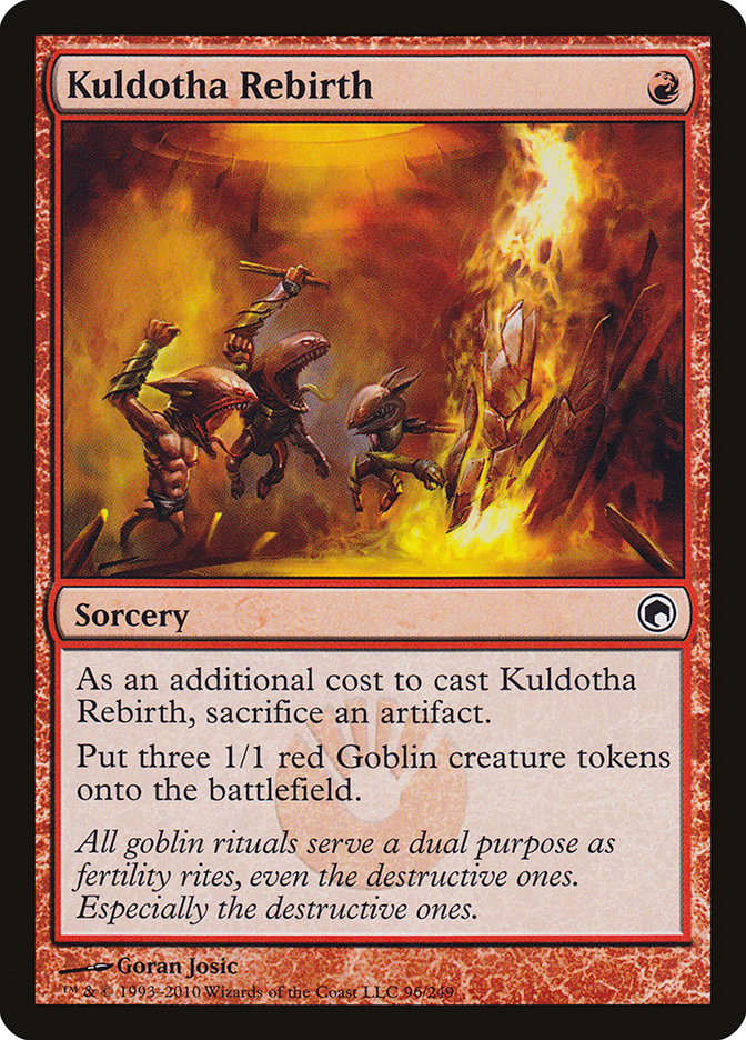 Kuldotha Rebirth 96 (Scars of Mirrodin)  - Foil | Good Games Morley