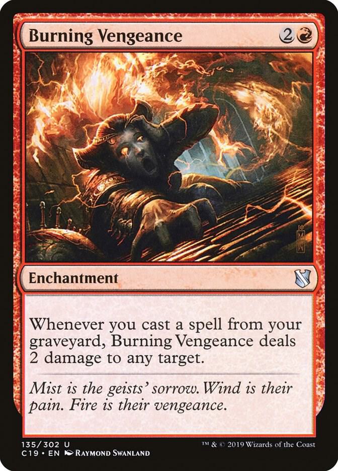 Burning Vengeance 135/302 (Commander 2019)  | Good Games Morley