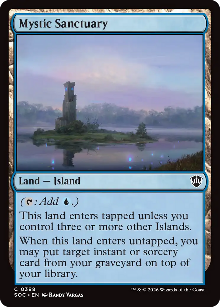 Mystic Sanctuary [Secrets of Strixhaven Commander] | Good Games Morley