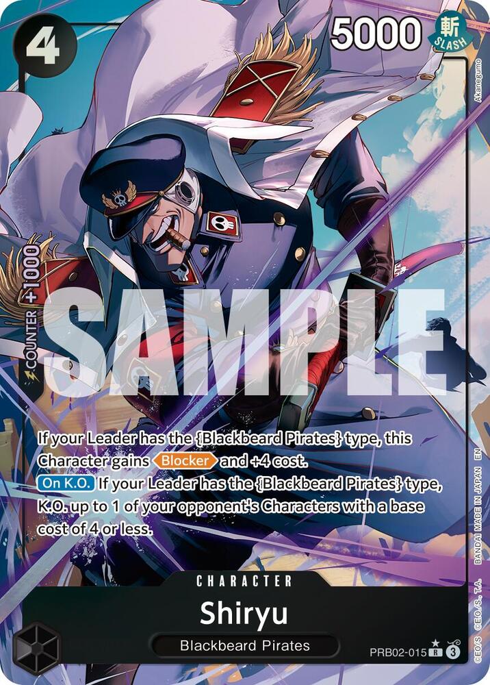 Shiryu PRB02-015 (Premium Booster -The Best- Vol. 2)  - Alternate Art Foil | Good Games Morley