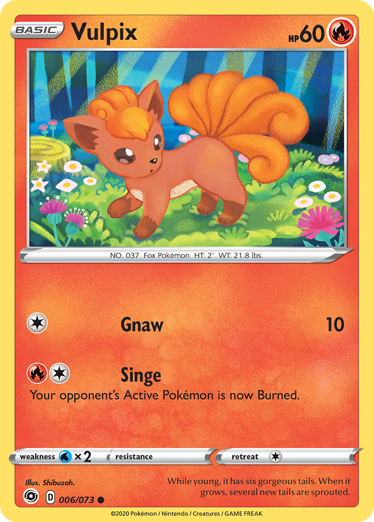Vulpix (006/073) [Sword & Shield: Champion's Path] | Good Games Morley