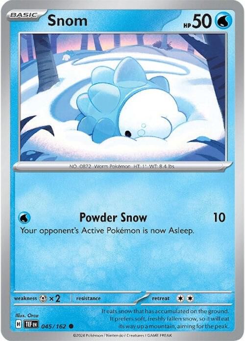 Snom 045/162 (SV05: Temporal Forces)  - Reverse Holofoil | Good Games Morley