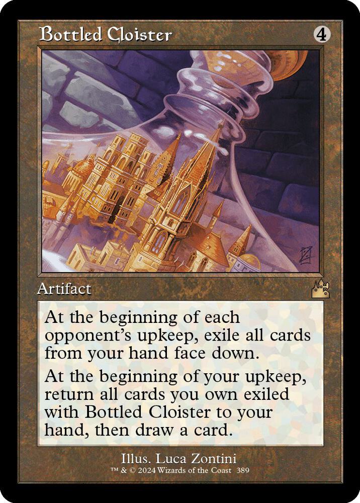 Bottled Cloister 389/291 (Ravnica Remastered)  - Retro | Good Games Morley