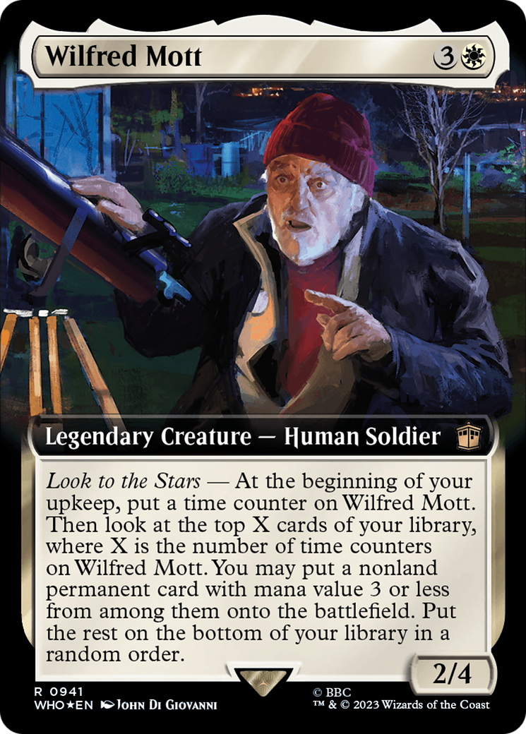 Wilfred Mott (Extended Art) (Surge Foil) [Doctor Who] | Good Games Morley