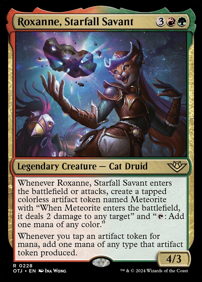 Roxanne, Starfall Savant 228 (Outlaws of Thunder Junction)  | Good Games Morley