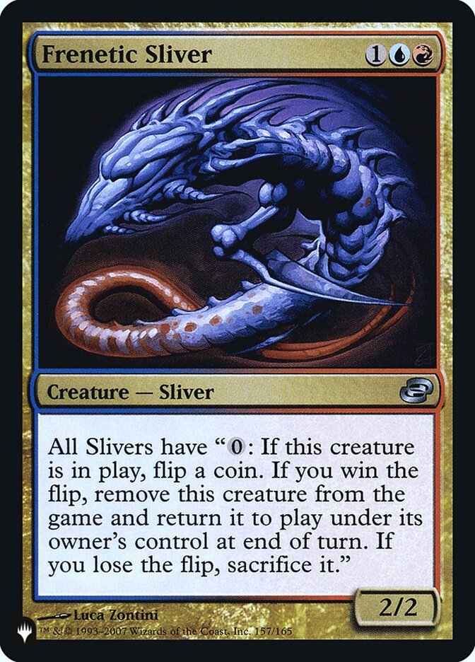 Frenetic Sliver [Secret Lair: Heads I Win, Tails You Lose] | Good Games Morley