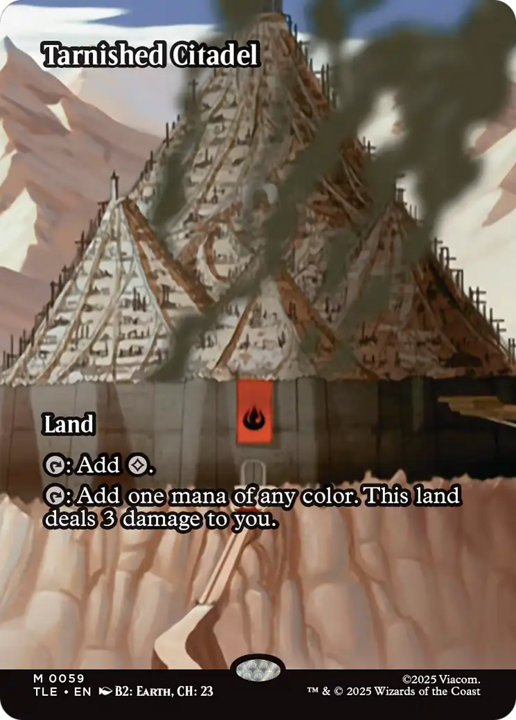 Tarnished Citadel (Borderless) [Avatar: The Last Airbender: Eternal-Legal] | Good Games Morley