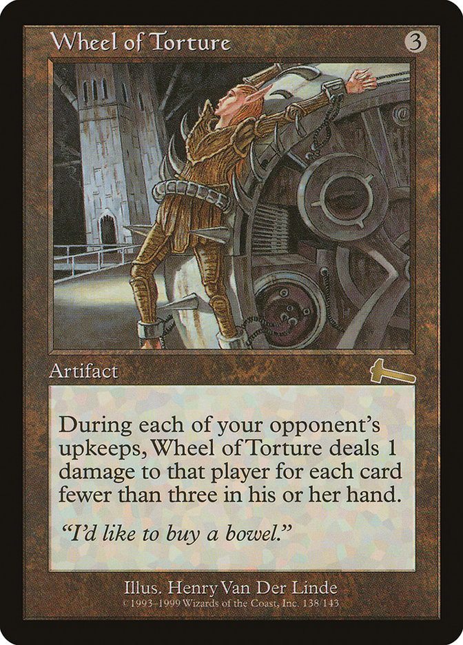 Wheel of Torture 138/143 (Urza's Legacy)  | Good Games Morley
