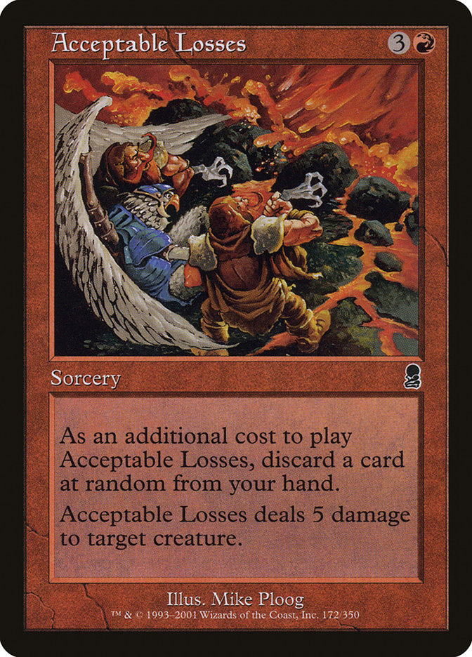 Acceptable Losses 172/350 (Odyssey)  | Good Games Morley