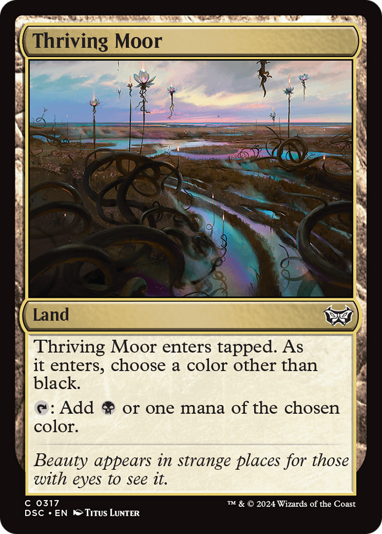 Thriving Moor [Duskmourn: House of Horror Commander] | Good Games Morley