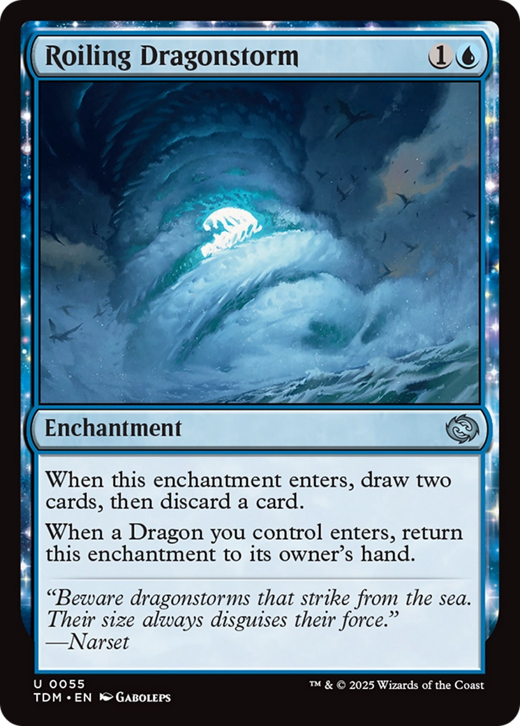 Roiling Dragonstorm [Tarkir: Dragonstorm] | Good Games Morley