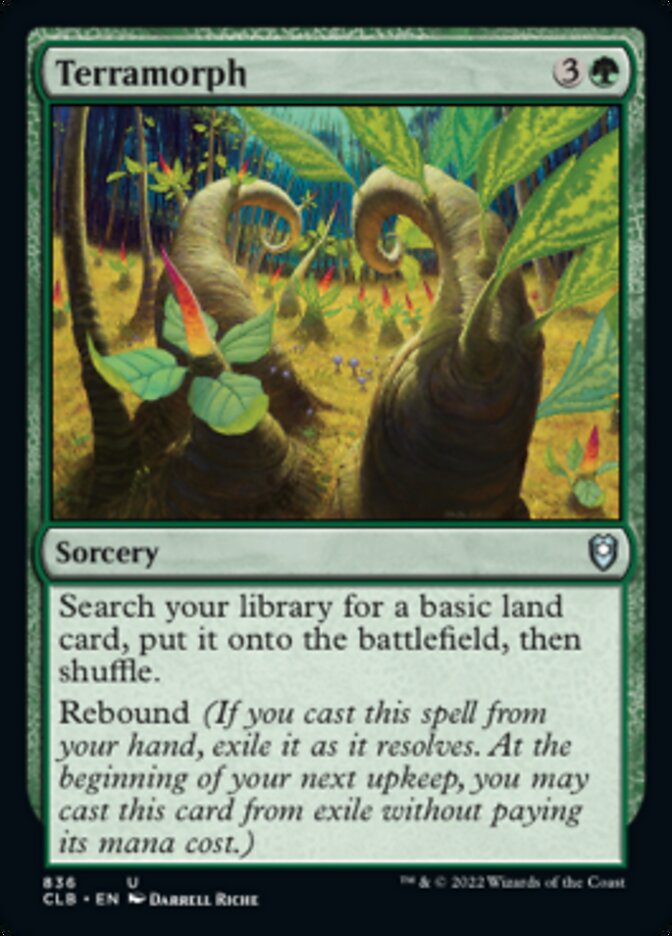 Terramorph [Commander Legends: Battle for Baldur's Gate] | Good Games Morley