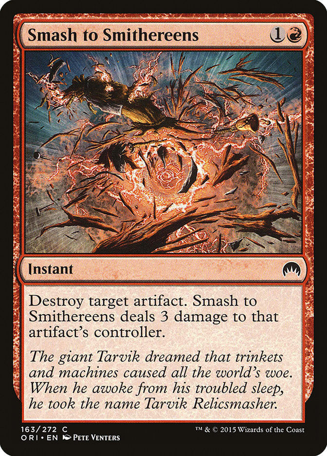 Smash to Smithereens 163/272 (Magic Origins)  - Foil | Good Games Morley