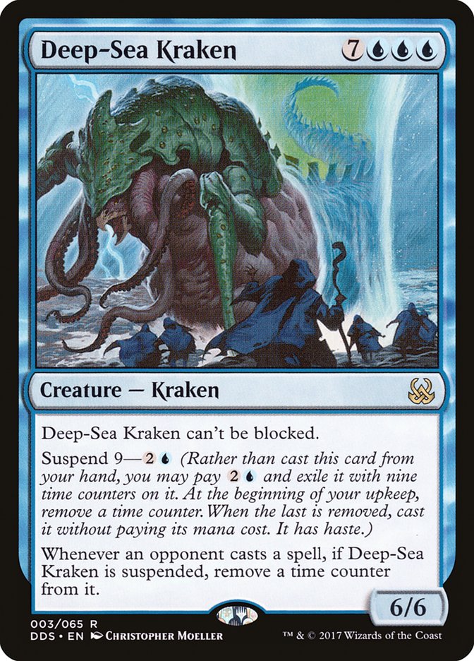 Deep-Sea Kraken 3/65 (Duel Decks: Mind vs. Might)  | Good Games Morley