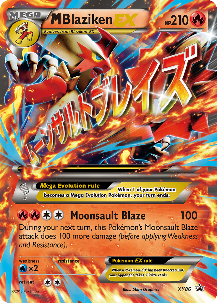 M Blaziken EX (XY86) [XY: Black Star Promos] | Good Games Morley
