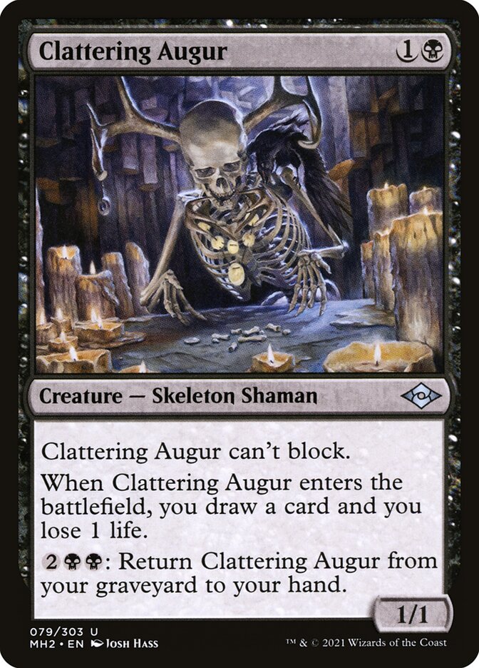 Clattering Augur 79 (Modern Horizons 2)  - Foil | Good Games Morley