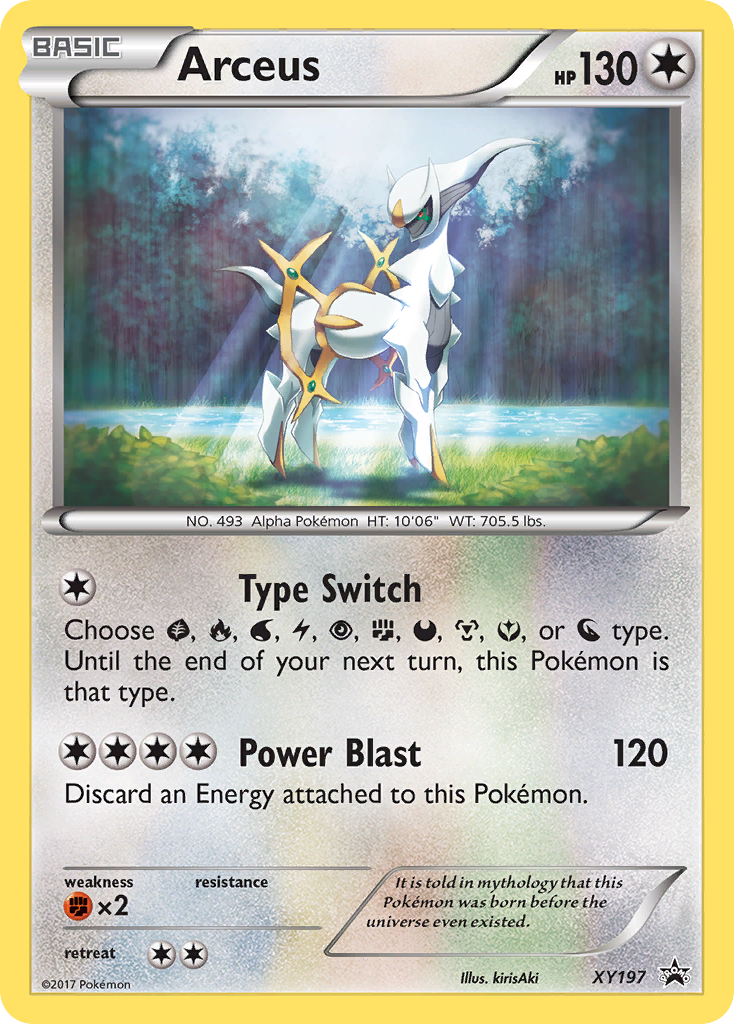 Arceus (XY197) [XY: Black Star Promos] | Good Games Morley