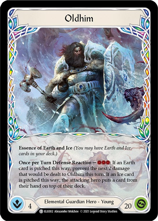 Oldhim, Grandfather of Eternity // Oldhim [ELE001 // ELE002] (Tales of Aria) | Good Games Morley