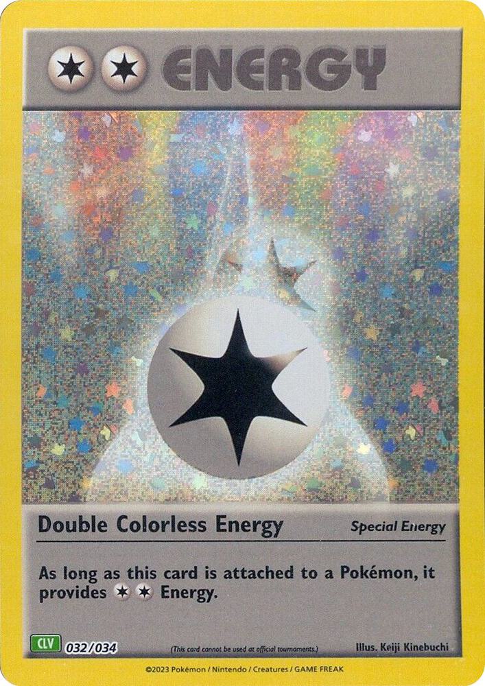 Double Colorless Energy CLV 032/034 (Trading Card Game Classic)  - Holofoil | Good Games Morley
