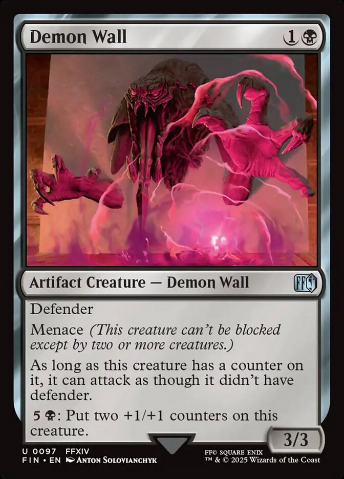 Demon Wall 97/309 (FINAL FANTASY)  - Foil | Good Games Morley