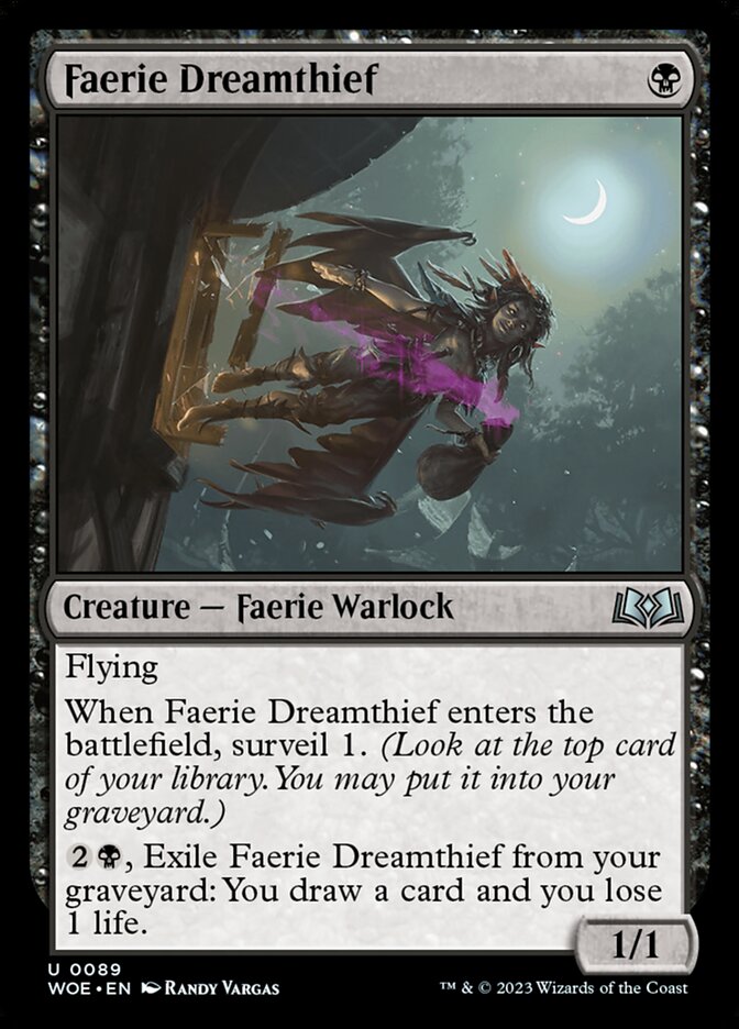 Faerie Dreamthief 89/276 (Wilds of Eldraine)  | Good Games Morley