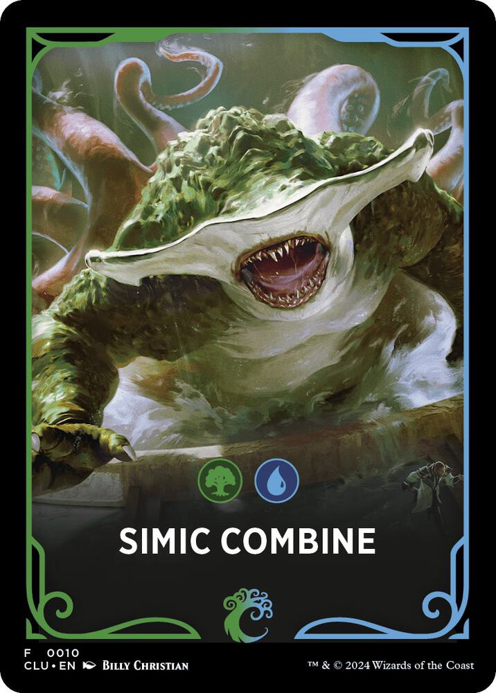 Simic Combine Theme Card 10 (Ravnica: Clue Edition)  | Good Games Morley