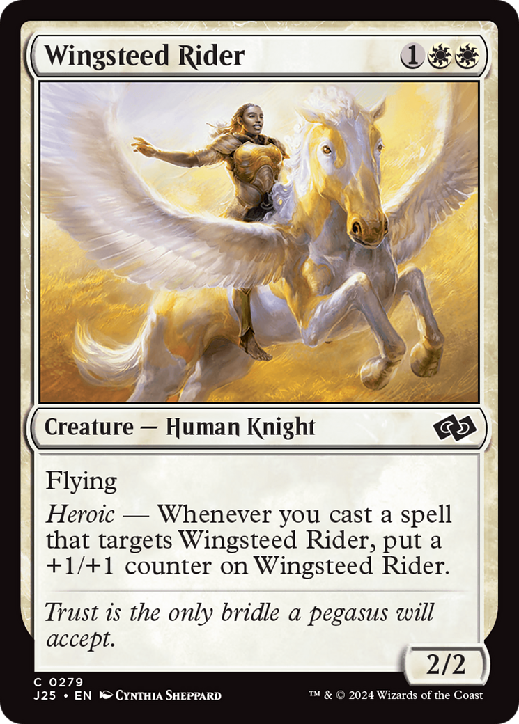 Wingsteed Rider [Foundations Jumpstart] | Good Games Morley
