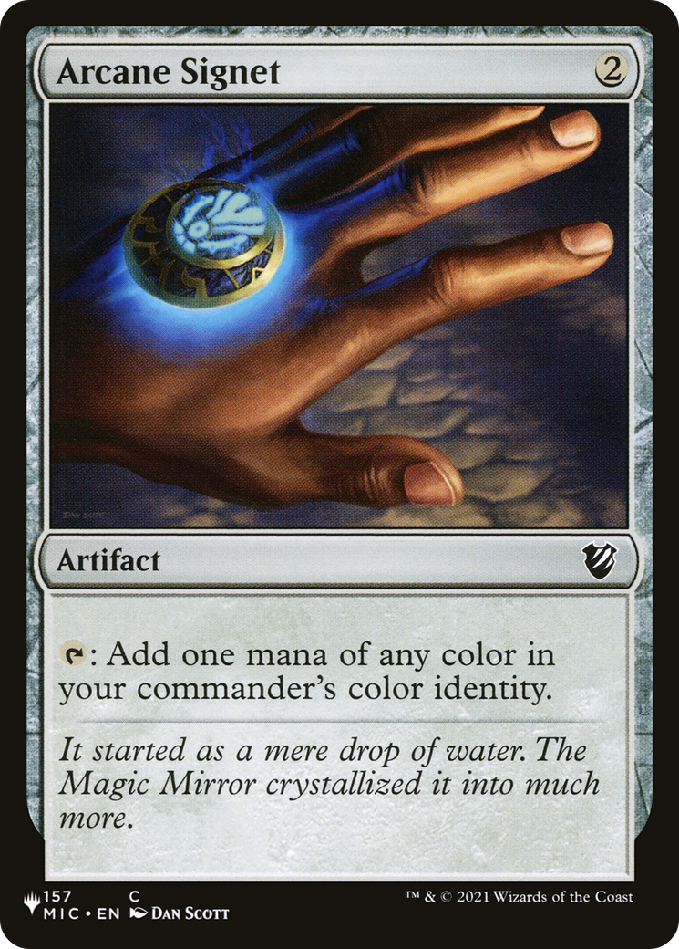 Arcane Signet (MIC) [The List] | Good Games Morley