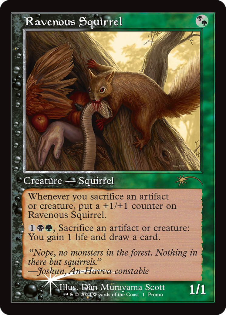 Ravenous Squirrel (Open House) [Wizards Play Network 2024] | Good Games Morley