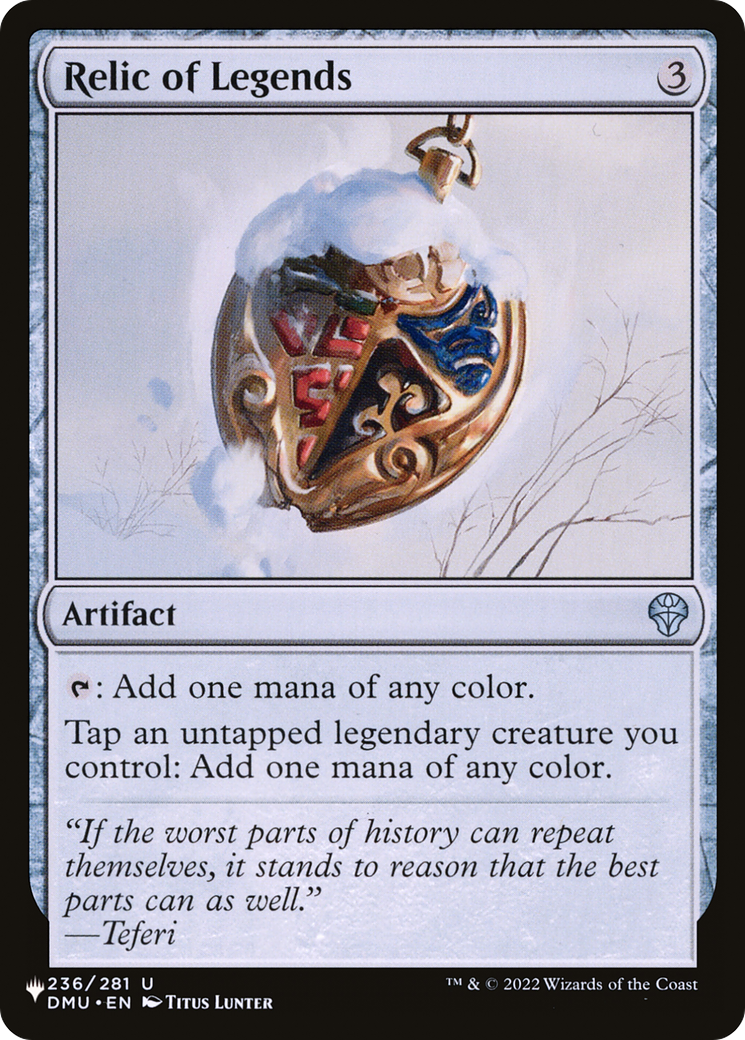 Relic of Legends [The List] | Good Games Morley