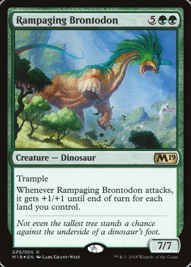 Rampaging Brontodon [Magic 2019 Gift Pack] | Good Games Morley
