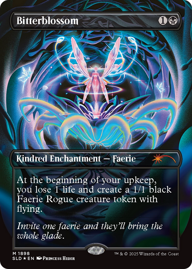 Bitterblossom (Double Rainbow Foil) [Secret Lair Drop Series] | Good Games Morley