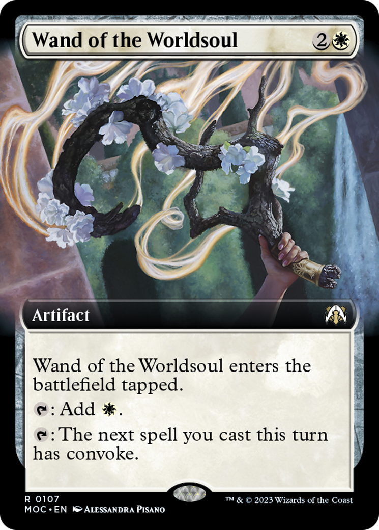 Wand of the Worldsoul (Extended Art) [March of the Machine Commander] | Good Games Morley