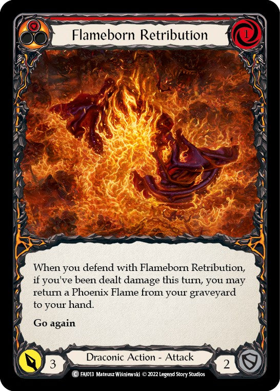 Flameborn Retribution [FAI013] (Uprising Fai Blitz Deck) | Good Games Morley