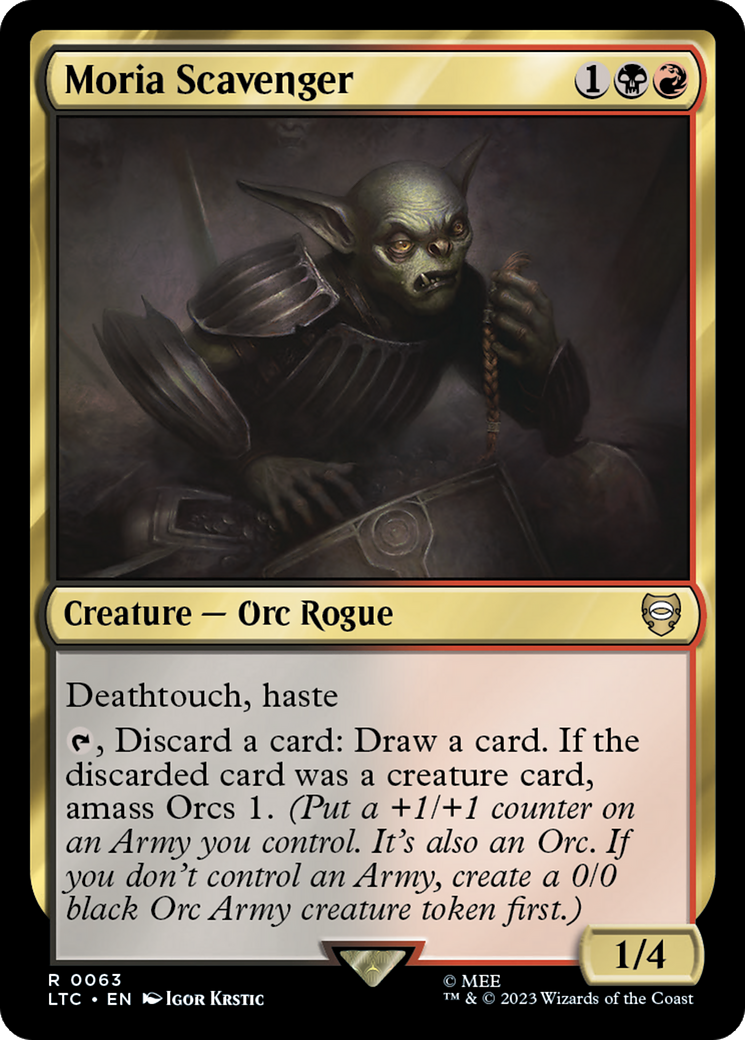 Moria Scavenger [The Lord of the Rings: Tales of Middle-Earth Commander] | Good Games Morley