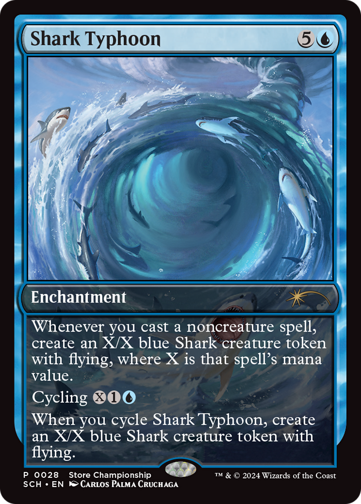 Shark Typhoon (Store Championship) [Bloomburrow Promos] | Good Games Morley