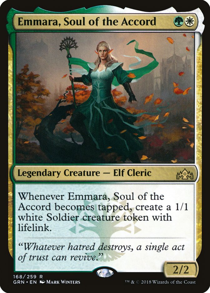 Emmara, Soul of the Accord 168/259 (Guilds of Ravnica)  | Good Games Morley
