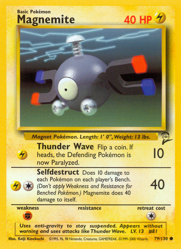Magnemite (79/130) [Base Set 2] | Good Games Morley